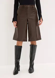 Bermuda van imitatieleer, bonprix