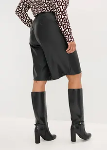 Bermuda van imitatieleer, bonprix