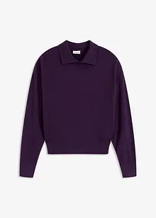 Fijn gebreide trui met viscose, bonprix