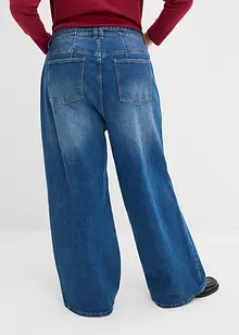 Wide leg jeans high waist, bonprix