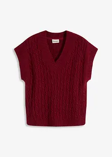 Spencer met kabelpatroon, bonprix