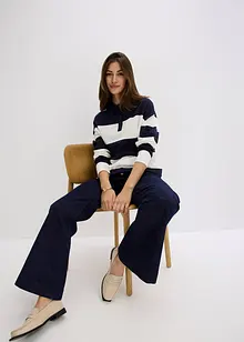 Oversized trui met polokraag, bonprix