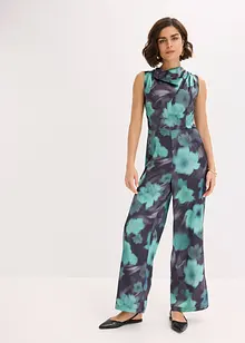 Jumpsuit van soepelvallend satijn, bonprix