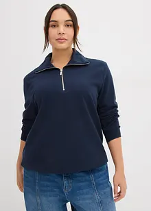 Oversized sweater met ritssluiting, bonprix