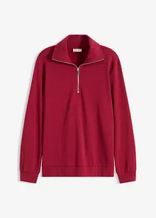 Oversized sweater met ritssluiting, bonprix