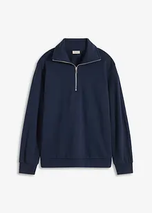 Oversized sweater met ritssluiting, bonprix