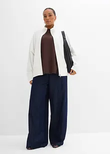 Sweatvest van comfortabel Punto di Roma, bonprix