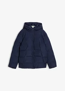 Gewatteerde jas met capuchon, bonprix