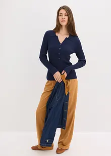 Trui in zachte viscosemix, bonprix