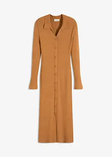 Gebreide jurk in een zachte viscosemix, bonprix