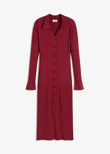 Gebreide jurk in een zachte viscosemix, bonprix