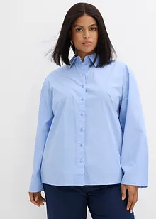 Overhemdblouse van katoen, bonprix