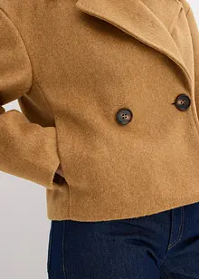 Tussenjas in een wollen look, bonprix