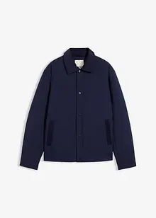Gewatteerde jas met corduroy kraag, bonprix