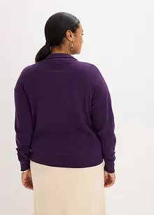 Fijn gebreide trui met viscose, bonprix
