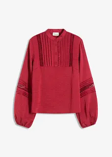 Oversized blouse met versieringen, bonprix