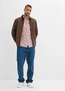 Overhemd met lange mouwen van puur katoen, regular fit, bonprix