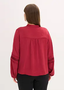 Oversized blouse met versieringen, bonprix