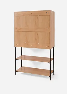 Kast met lamellenfront, bonprix