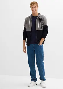 Sweatvest met capuchon van biologisch katoen, bonprix