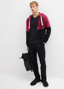 Sweatvest met capuchon van biologisch katoen, bonprix