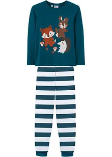 Pyjama van biologisch katoen (2-dlg. set), bonprix