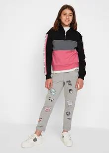 Casual sweatpants met comic print, bonprix
