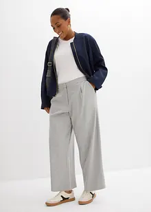 Relax broek met wijde pijpen van viscose-mix, bonprix