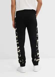 Sweatbroek met inzetstuk, regular fit, bonprix
