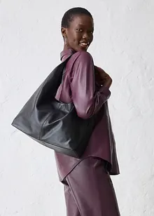 Leren shopper, bonprix