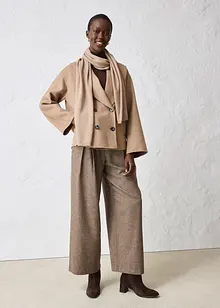 Fijn gebreide sjaal van merinowol, bonprix