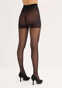 Corrigerende, semi-transparante panty met push-up effect, 30 den, bonprix