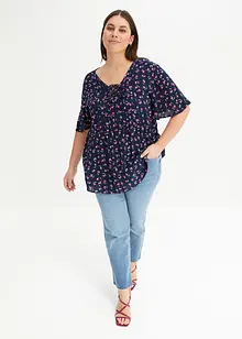 Tuniek met vetersluiting, bonprix