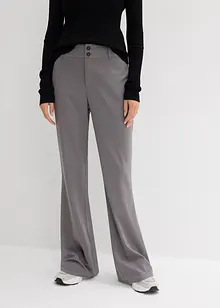 Flared broek met hoge taille, bonprix