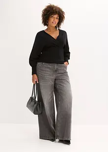 Trui van soepele viscose mix, bonprix