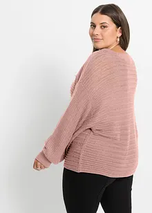 Oversized trui van ajour, bonprix