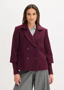 Peacoat met gebreide mouwen, bonprix