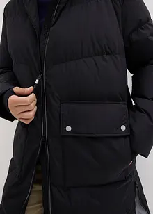 Lange donsjas met reflecterende details, bonprix