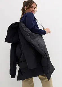 Lange donsjas met reflecterende details, bonprix