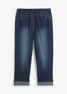 Slim fit jeans van katoen, mid waist, bonprix