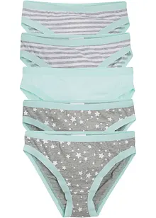 Slip met zacht katoen (set van 5), bonprix