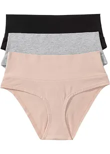 Zwangerschaps hipster (set van 3) met biologisch katoen, bonprix