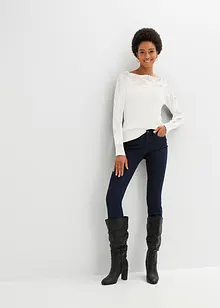 Trui met kant, bonprix