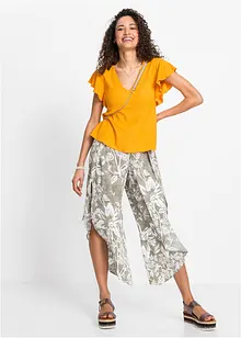 Broek van soepele viscose, bonprix