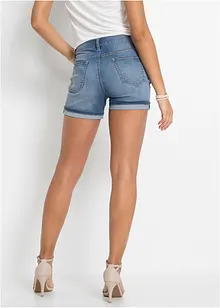 Jeans short met versiering, mid waist, bonprix