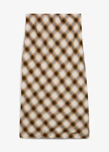 Flanel midirok van katoen, bonprix
