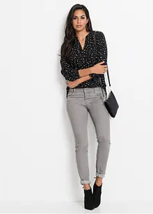 Blouse met stippen, bonprix