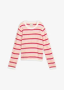 Geribd shirt gestreept, bonprix