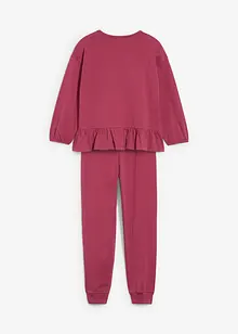 Shirt en joggingbroek van biologisch katoen (2-dlg. set), bonprix