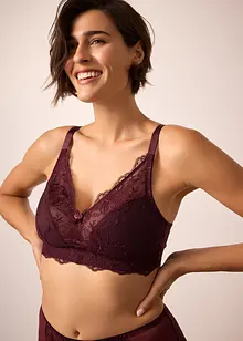 Bralette met borduursel, bonprix